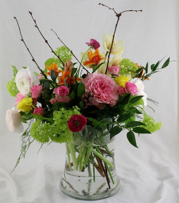 Large Seasonal Arrangement  |  Toronto best florist Periwinkle Flowers